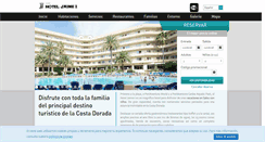 Desktop Screenshot of hoteljaimeprimero.com